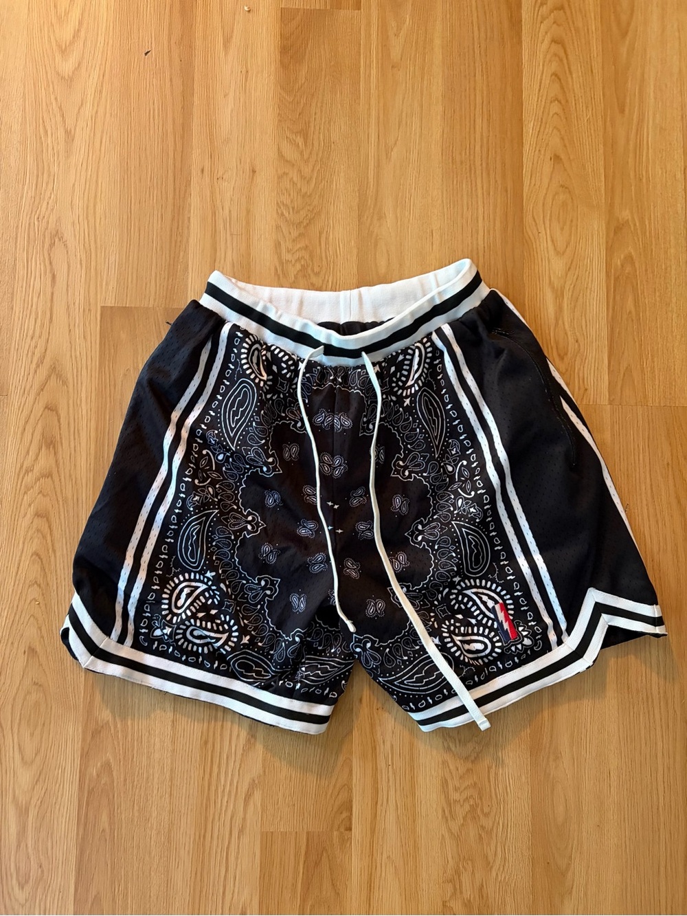 Collect & Select Paisley Mesh Shorts